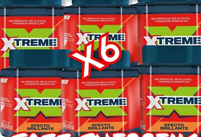 6 x 250g XTREME WAX EFFECTO BRILLANTE GEL SHINNY EFFECT HAIR STYLING FAST SHIP 