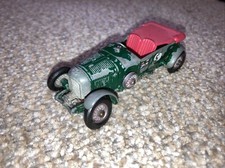 VINTAGE MATCHBOX MODELS OF YESTERYEAR No. 5 1929 4 1/2 LITRE BENTLEY CAR