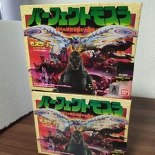 Rare Bandai Mini Godzilla 1998 A B Perfect Box Set Vinyl From Japan F/S