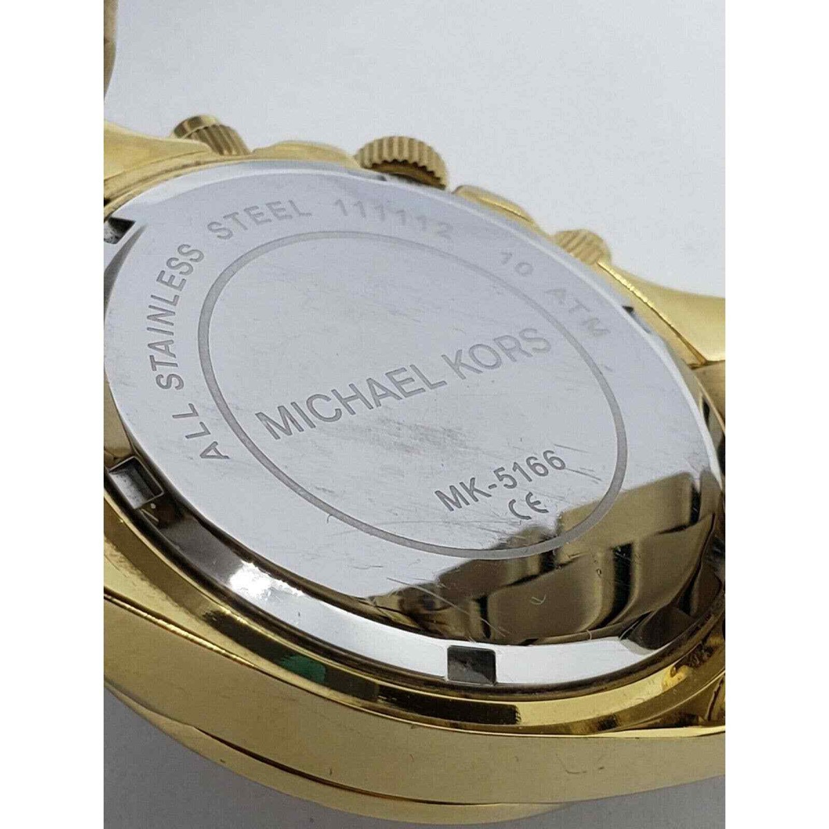 マイケルコース 腕時計 MK-5166 ゴールド Michael Kors Golden Blair Glitz Chrono Gold Dial SS Quartz