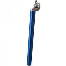 MCS BMX Seatpost,SE BLUE 27.2mm FLUTED ALLOY Oldschool BMX GT NEW