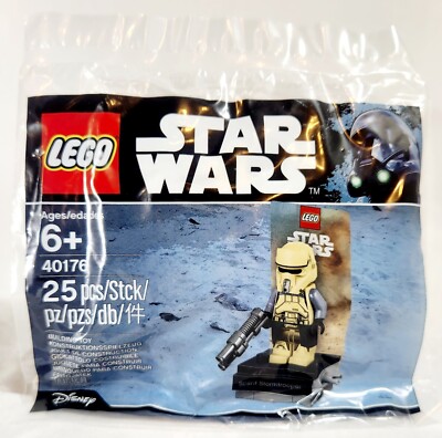 LEGO Star Wars: Scarif Stormtrooper (40176) BRAND NEW minifigure 