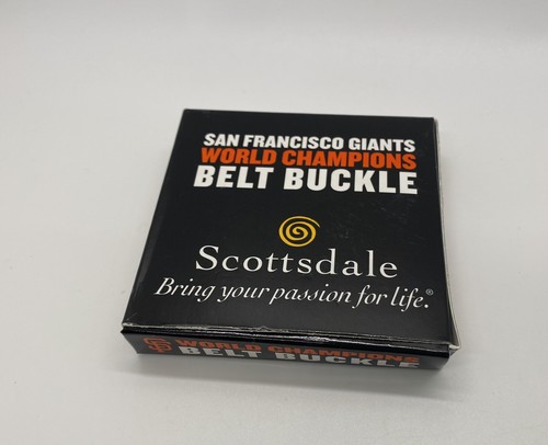 SF Giants Belt Buckle San Francisco World Champions 2014 MBL Baseball - 第 5/5 張圖片