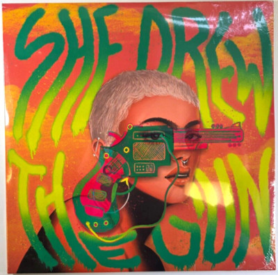 She Drew The Gun Memories Of The Revolution LP vinyl record orange green 2023