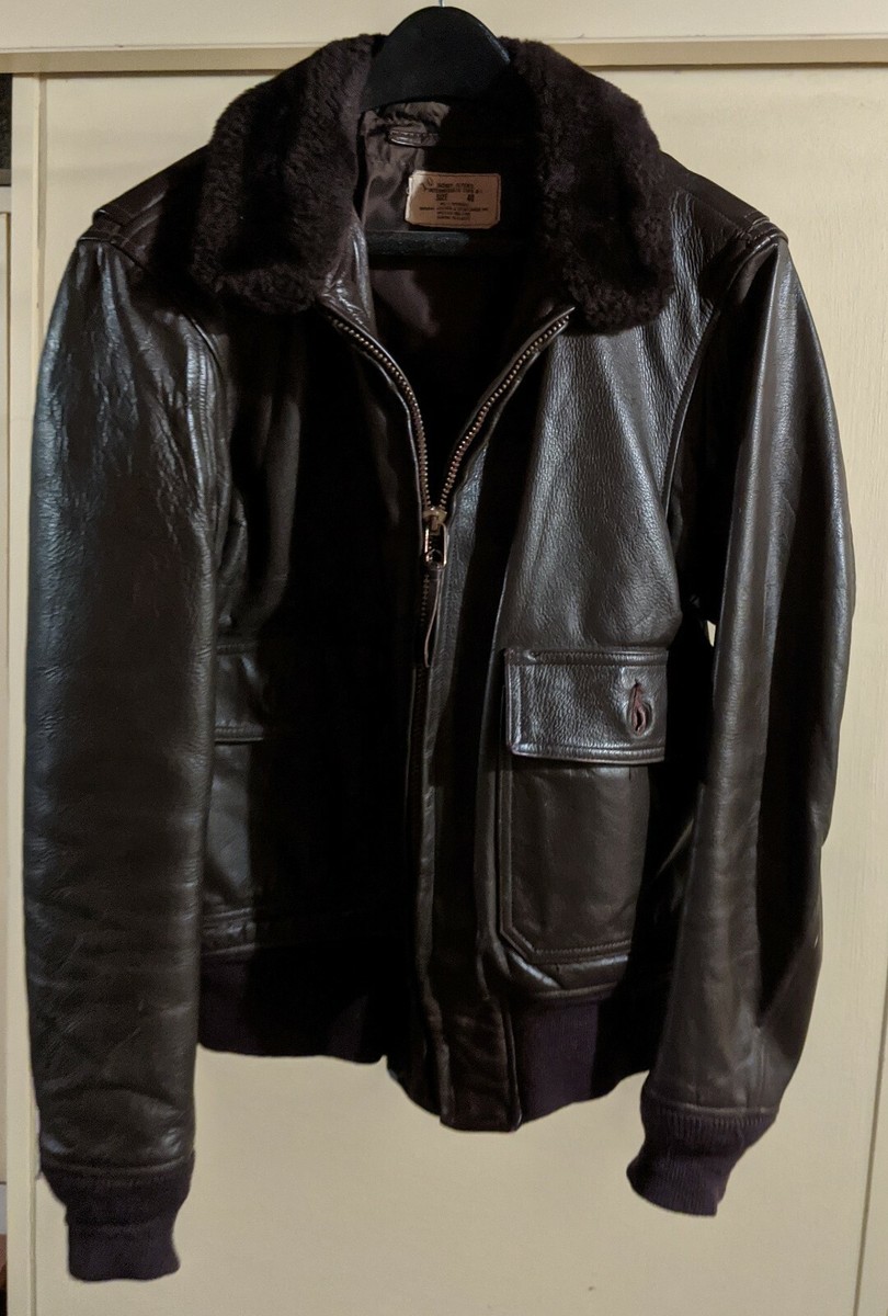 ［美品］Vintage US NAVY G-1 FLYER'S レザージャケット US Navy Bomber Leather Jacket - Vietnam Flyers Intermediate Type G