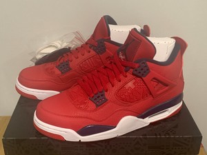 retro 4 gym red obsidian white metallic gold