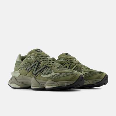 New Balance 9060 Dark Olivine Mens Green Sports Sneaker U9060ZGD