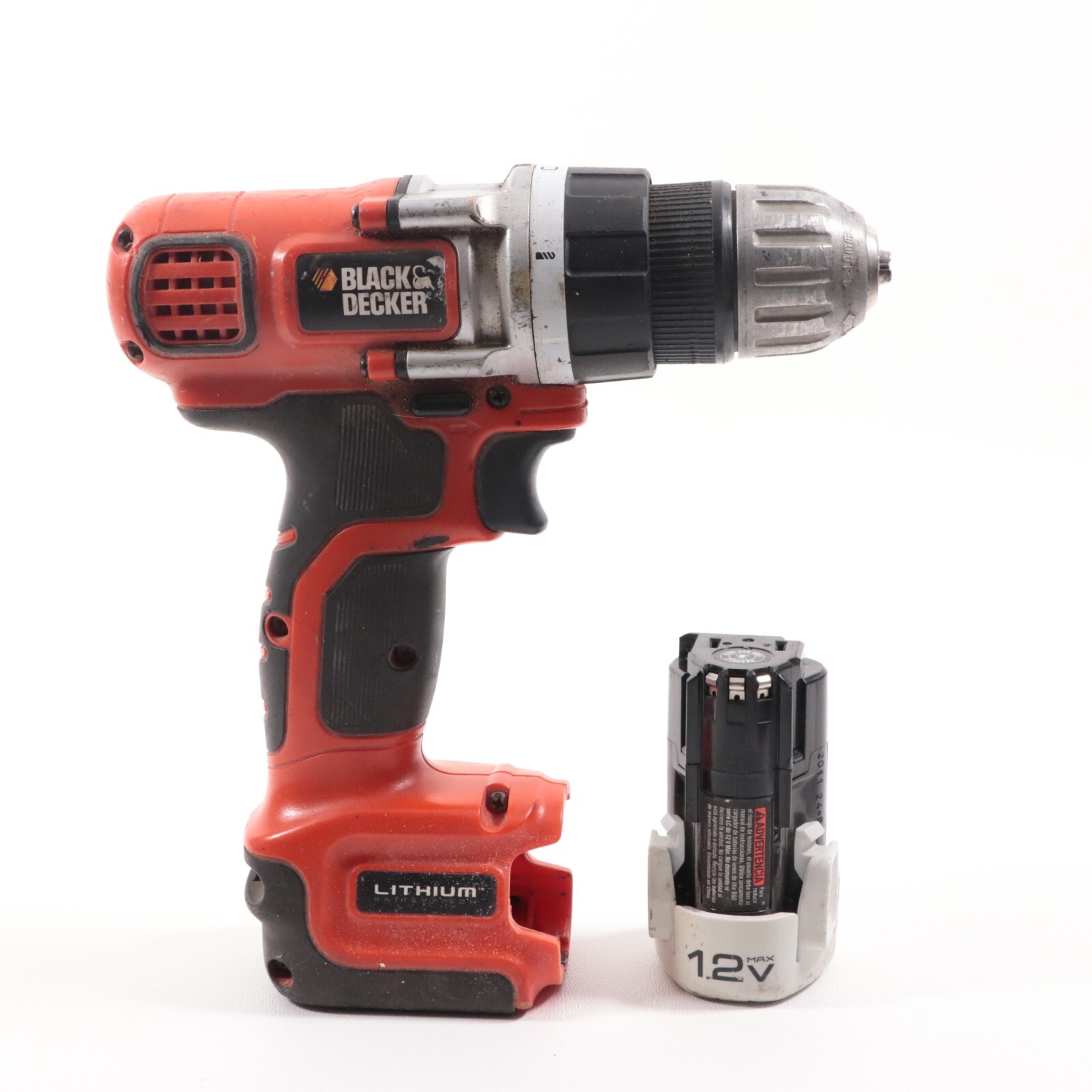Black & Decker 12 Volt Cordless Drill LDX112 and Lithium Battery LB12 No Charger eBay