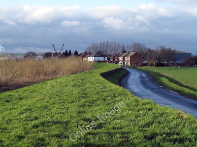 Foto 12x8 Deich des Flusses Ouse südöstlich von Howdendyke Kilpin Hecht The le c2011