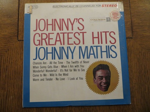 Johnny Mathis – Johnny's Greatest Hits - Columbia CS 8634 Vinyl LP VG+/EX