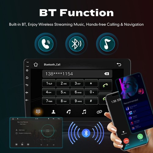 For Jeep Patriot 2009-2011 Carplay Android Car Stereo Radio GPS Navi WiFi 2+64G - Picture 11 of 15