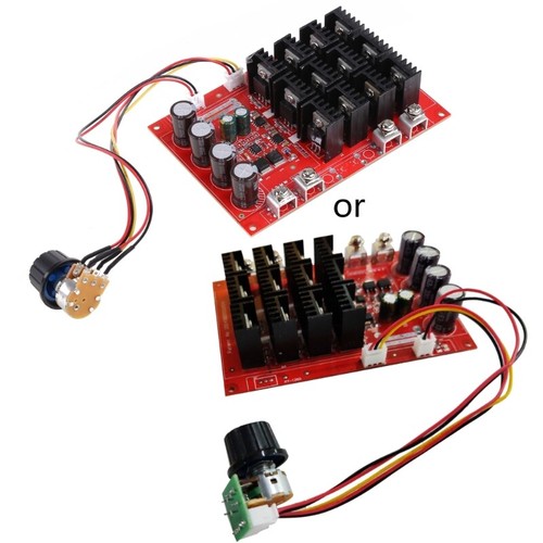 Controllo ventola velocità motore 60A DC 10-50V 12V 24V 48V