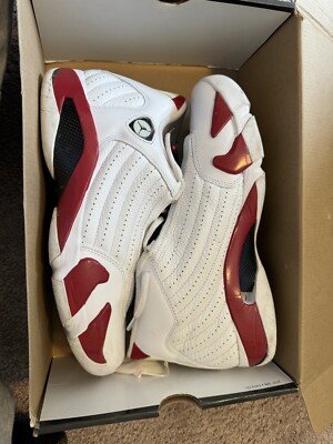 Air Jordan 14 Retro 2019 Candy Cane Size 10 Jordan 14 Retro  main image 3