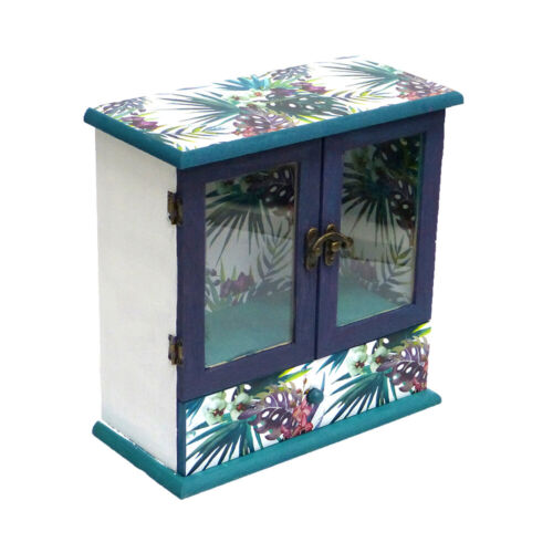 Boyle Craft Mini Wooden Kids/Children DIY Painting Cabinet Box w/Drawer 10x22cm - Picture 2 of 4