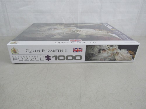Queen Elizabeth II Eurographics 1000 Piece Jigsaw Puzzle - New & Sealed - Picture 4 of 7