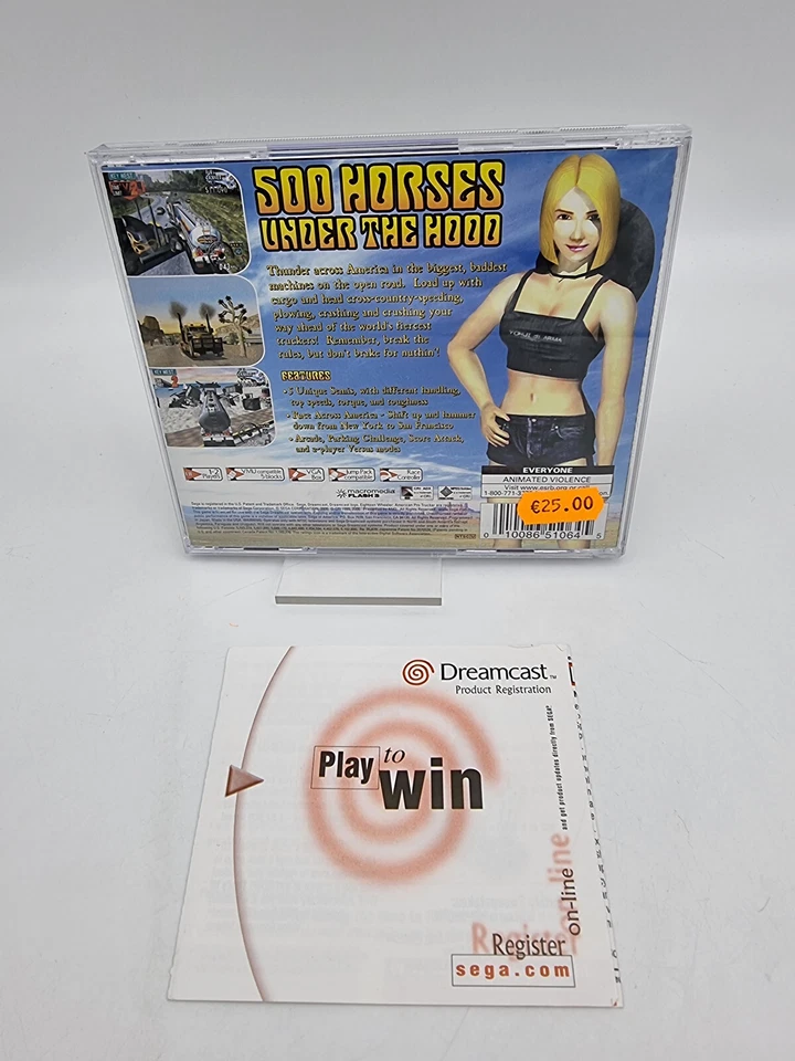 Eighteen 18 Wheeler Sega Dreamcast USA Used - Image 2 of 4