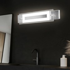 Aplique cromado LED incl. para baño