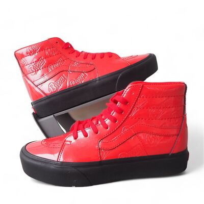 Vans x David Bowie SK8-Hi Platform "Ziggy Stardust Red" Skate Women's 
