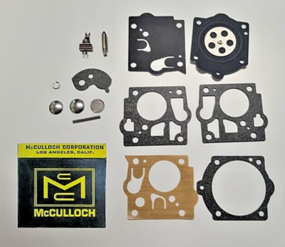 McCulloch 10-10 Complete Carburetor Carb Kit - New For 2-10, 3-10, 5-10, 6-10 Chainsaws