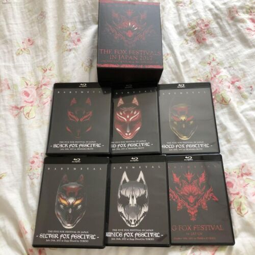 BABYMETAL THE FOX FESTIVALS IN JAPAN 2017 THE ONE Limited Blu-ray set of 6  USED