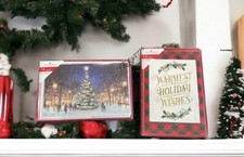 Lot Of 2 Christmas Holiday Greeting Cards 14 Cards Warmest Holiday Wishes