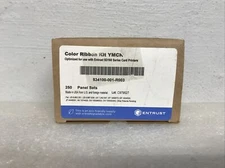 Entrust Color Ribbon Kit YMCKT 534100-001-R003 250 Panel Sets New With Box