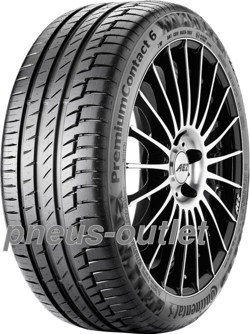 Pneu Continental PremiumContact 6 225/40 R18 92Y XL pour trajets autoroutiers et pluie