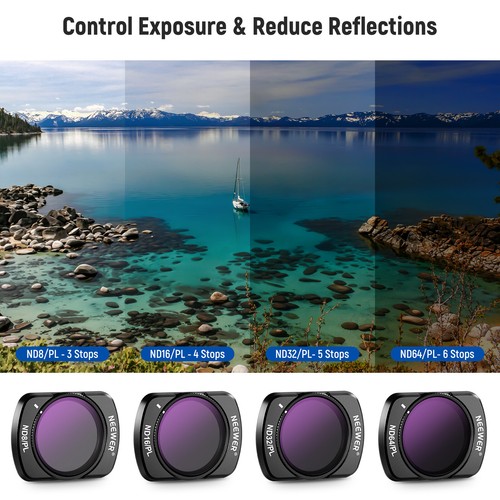 NEEWER 14 Pack HD CPL Magnetic ND&CPL&Effect Filter Set for DJI OSMO Pocket 3 - Picture 4 of 8