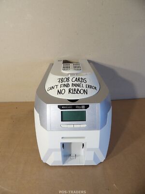 Magicard Rio Pro STD Duo Card Printer LAN - 7808 CARDS - CAN'T FIND PANEL ERROR
