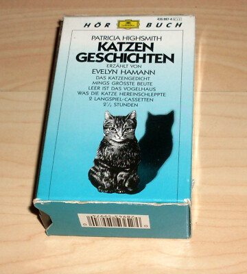 Hörbuch 2 Kassetten MC - Patricia Highsmith - Katzengeschichten v. Evelyn Hamann