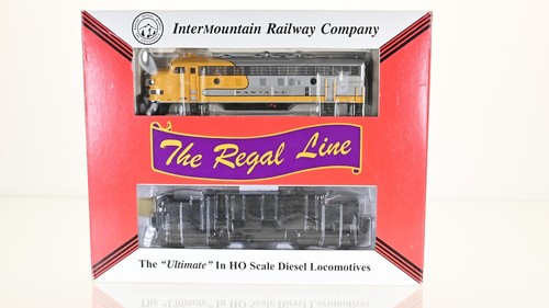 InterMountain EMD F7A Santa Fe Yellow Bonnet 344 HO scale