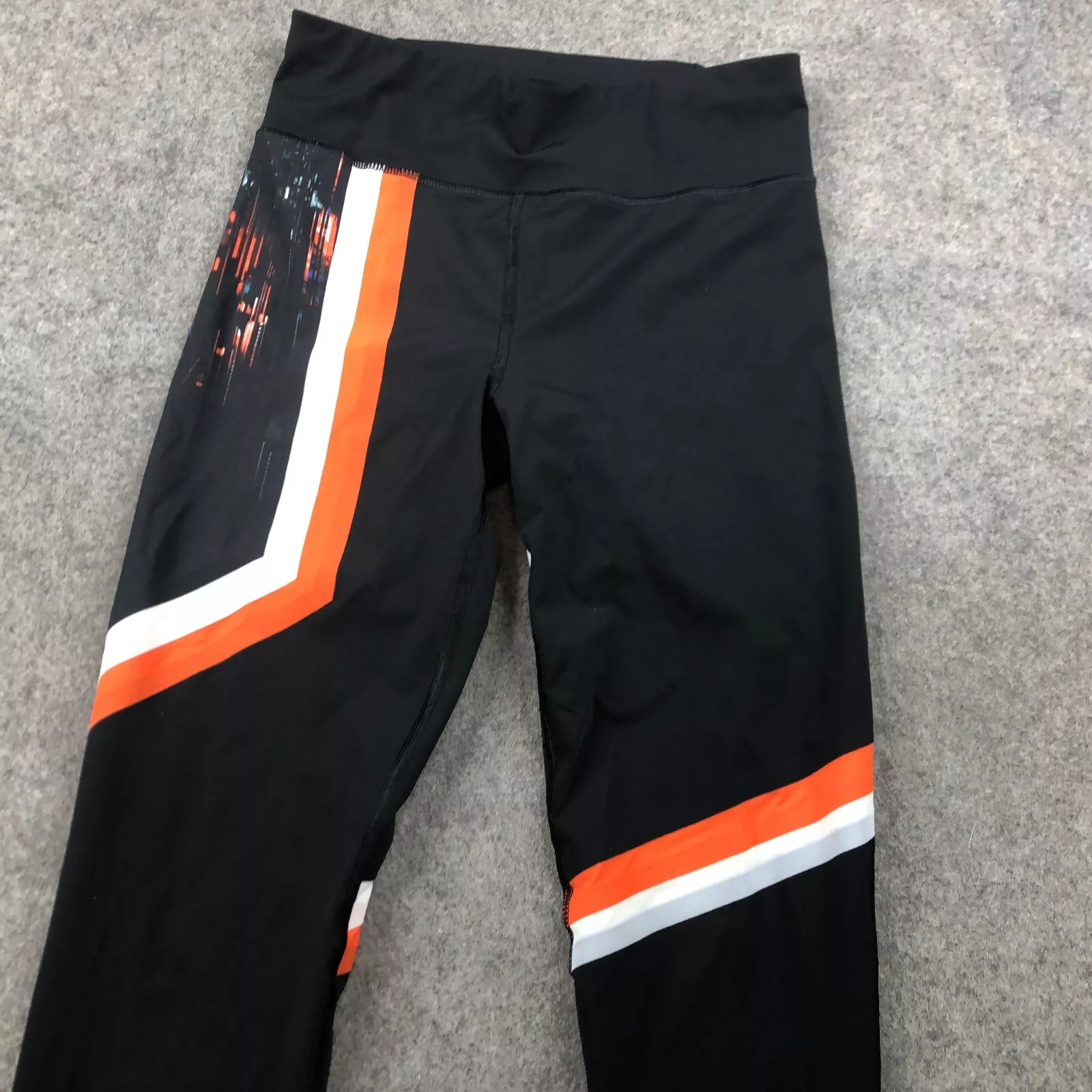 sweaty-betty compression zero gravity yoga orange leggings