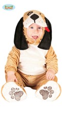 COSTUME CANE CARNEVALE ANIMALE VESTITO BAMBINO NEONATO UNISEX CAGNOLINO PERRITO