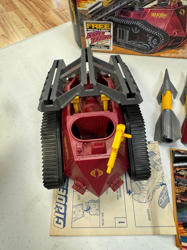 Cobra IMP (Vintage GI Joe, Hasbro) COMPLETE WITH BOX - Picture 10 of 10