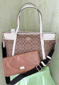 coach diaper bolsa tote