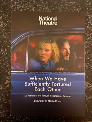 Cate Blanchett National Theater Poster Flyer London 2019 MEGA RAR