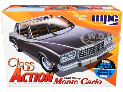 #ad SKILL 2 MODEL KIT 1980 CHEVROLET MONTE CARLO 2 IN 1 SET 1 25 SCALE MPC MPC967 M $30.87
