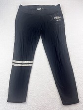 Harley Davidson Women's Black Leggings Stretch Pants Size 2XL