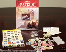 Whitman H.E.HARRIS & CO Patriot US Stamp Collection Starter Kit Stamps & Hinges