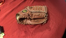 Wilson Left Handed Glove-broke In Unisex Kirk Gibson