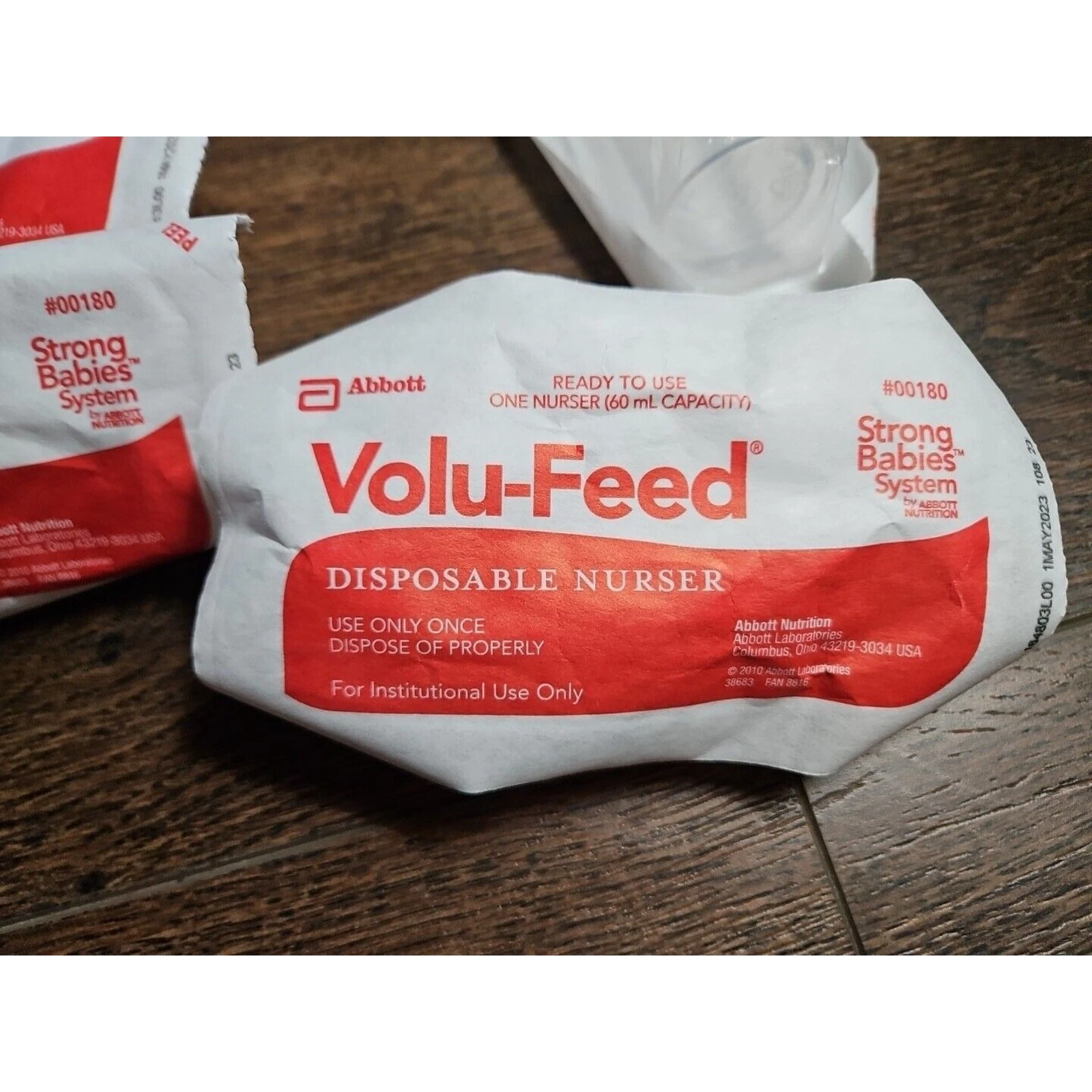 Abbott Volu-Feed Disposable Nurser 60ml NEW (6)