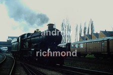 7029 Clun Castle Steam Locomotive 1993 Original 35mm Railway Slide Kodak