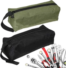 Tool Pouch Bag 2 Packs Canvas Tool Pouch,Multi-Purpose Tool Bags, Multi-Purpose 