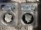 2023-S Silver Morgan/ Peace Dollar Set PCGS PF 70 DCAM 1st  Strike