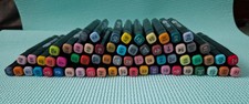 Mieszanka markerów permanentnych, Touch 64, spectrum noir 6, grafika 8