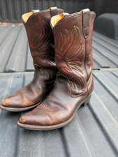 Vtg 60s 70s Thunderbird Rising Phoenix Stovepipe Cowboy Western Boots Women 7 M Vtg 60s 70s Thunderbird Rising Phoenix Stovepipe Cowboy Western Boots Women 7 M