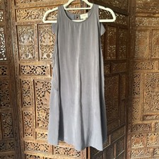 Everly Gray Sleeveless Mini Shift Dress Size Large