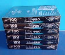 New 6 Boxes Ultra PRO Platinum 8.5x11 Sheets / Protectors See Inside For Sizes