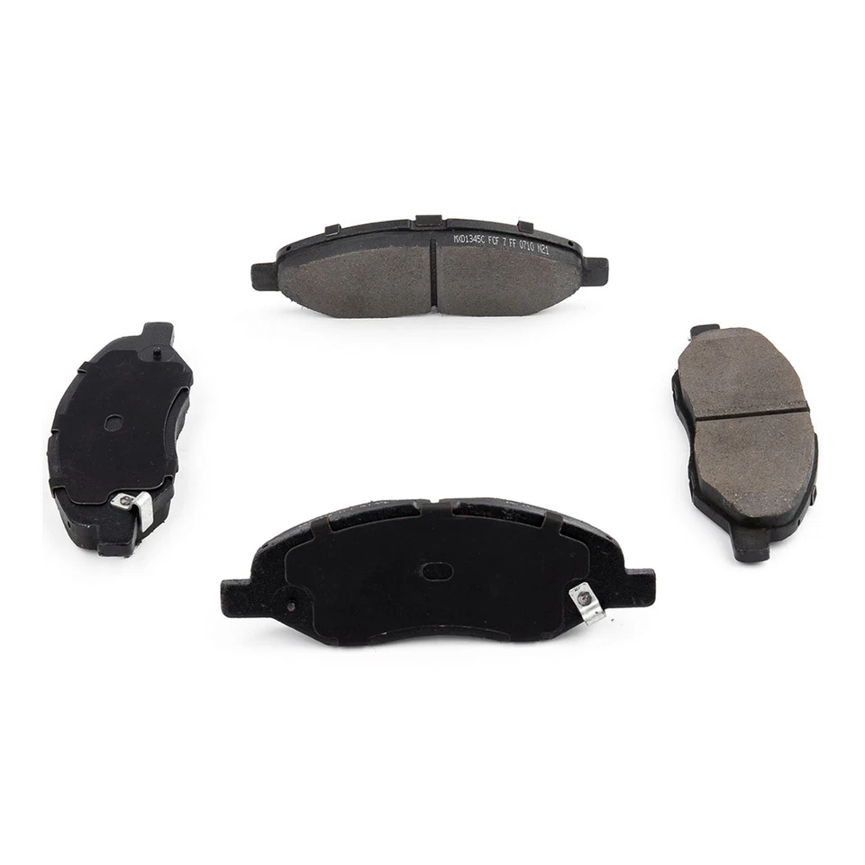 Juego de pastillas de freno de disco delanteras traseras zapata de freno de tambor para Nissan Versa 2009-2011 Foto 2 de 4