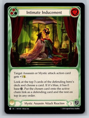 Flesh and Blood Intimate Inducement MST018 C Part the Mistveil Mystic Assassin